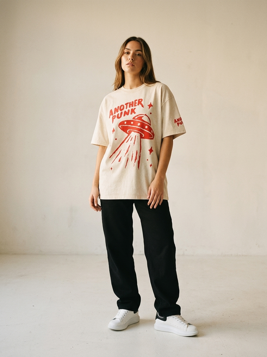 Saucer — Oversized, Bone